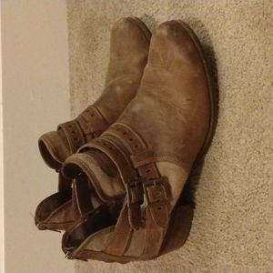 UGG Brown Ankle Boots Size 12